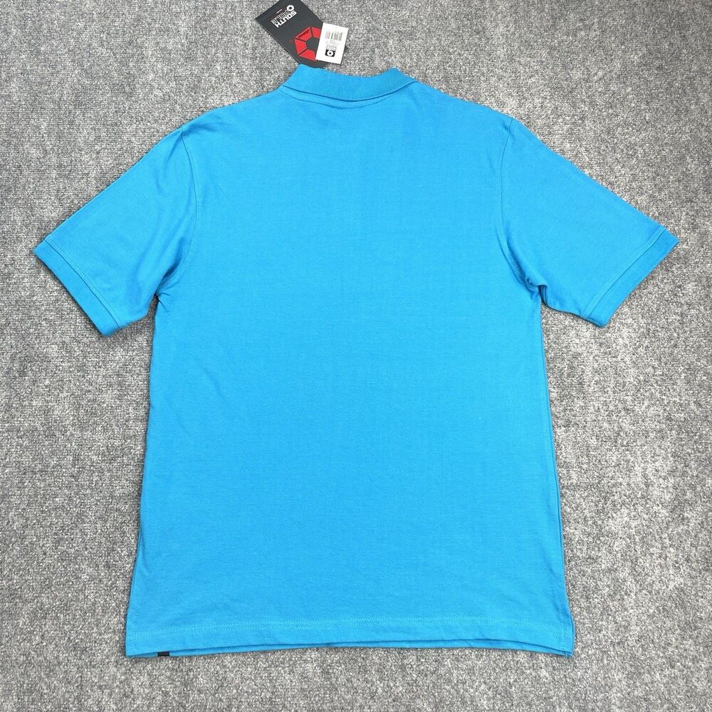 Southpole Polo Shirt Mens Large Ocean Blue Short Sleeve Y2K NEW With Tags - Picture 2 of 11